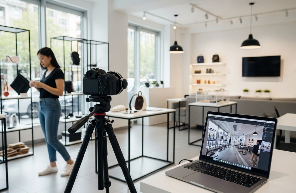 Capture your space in stunning 360° detail and create fully interactive experiences.